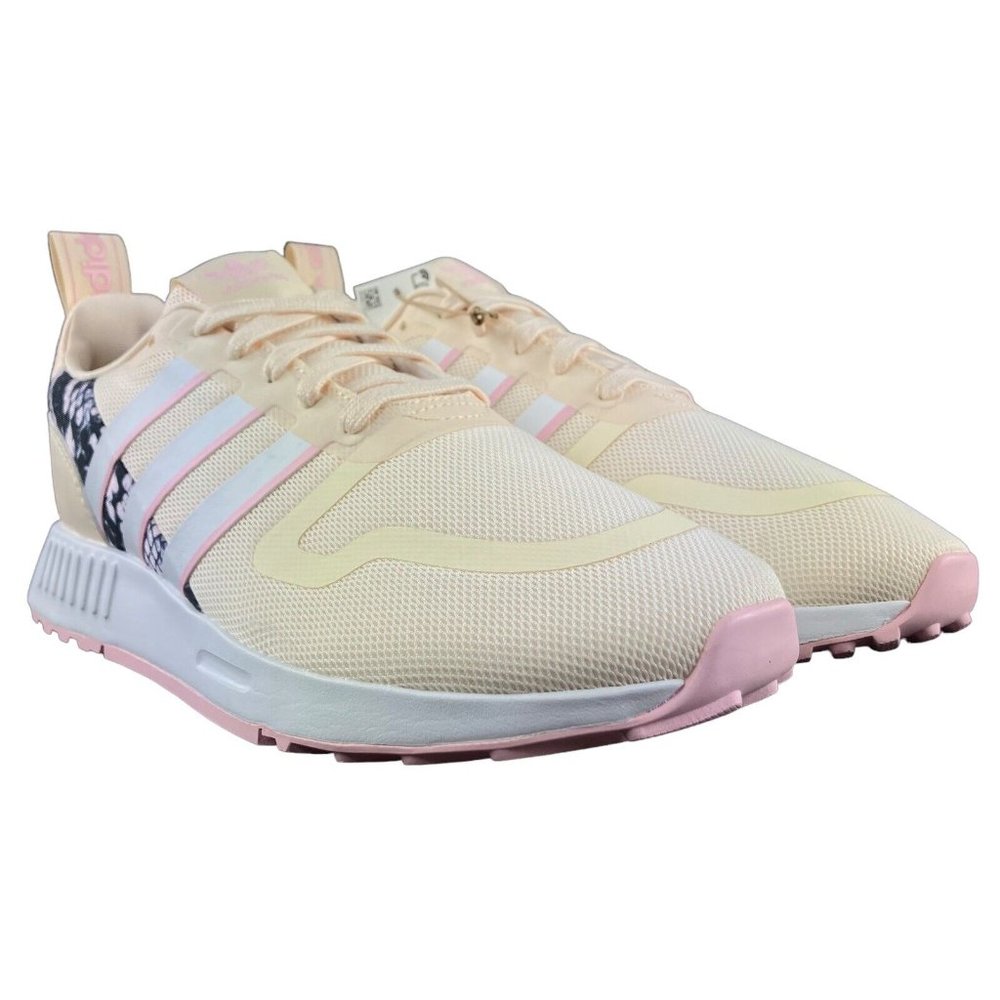 Adidas Women's Multix Snakeskin Ecru Tint Pink White Shoes HR1216 Sizes 7 - 10.5 - Picture 4 of 9